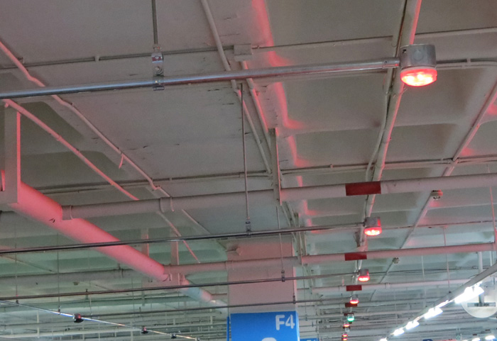 超聲波車(chē)位引導(dǎo)系統(tǒng)現(xiàn)場(chǎng)圖