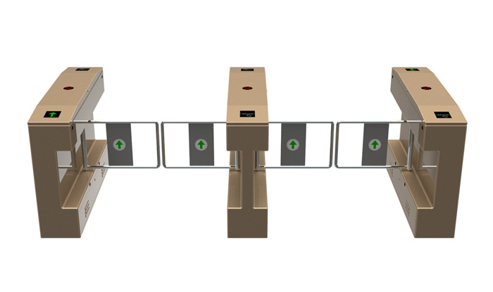 橋式斜角烤漆擺閘圖片