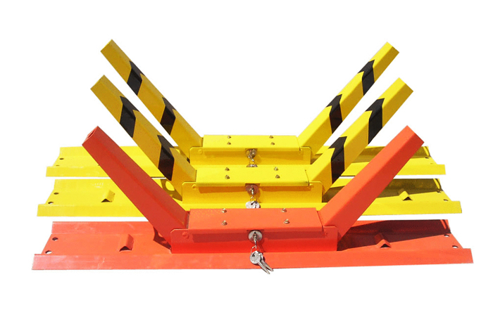 K型手動車位鎖圖片